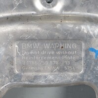 2004-2010 BMW 528i 535i 550i Suspension Plate Bracket 31116759878 OEM