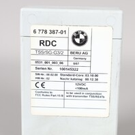 BMW 128i 328i 528i 535i X5 328i 650i Tire Pressure Module 36236778387 OEM Used