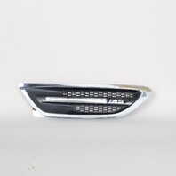 2012-2016 BMW M5 Right Side Fender Grille W/ Light 51137903880 OEM Used