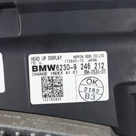2012-2016 BMW 528i 535i 550i M5 Heads Up Display 62309246212 OEM Used