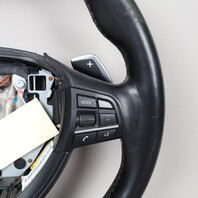 2013-2015 BMW M5 F10 Steering Wheel M-Sport Paddle Shift 32337845948 OEM Used