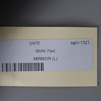 2004-2006 BMW 325ci 330ci E46 Cpe/Conv Left Door Mirror 51167153133 OEM Used