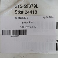 2013-2015 BMW X1 2.0 Left Front Spindle Knuckle Hub 31216784865 OEM Used