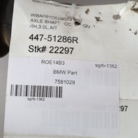 2014-2016 BMW 535ix Left Rear Axle Shaft CV Joint 33207581029 OEM Used