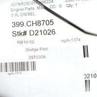 2003-2006 Dodge Ram 2500 3500 5.9 Cummins Timing Case Housing 3946654 OEM Used