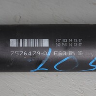 2007-2010 BMW 650i Rear Drive Shaft / Propeller Shaft OEM 26107576479