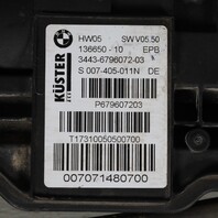 2007-2014 BMW X5 X6 Parking Brake Actuator With Cables 34436796072 OEM Used