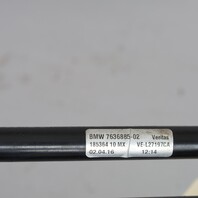 2014-2019 BMW X5 X6 3.0 Transmission Oil Cooler Lines 17227636885 OEM Used