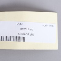 2013-2018 BMW 320i 328i 330i 335i 340i Right Door Mirror 51167345662 OEM