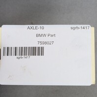 2011-2017 BMW X3 X4 Left Front Axle Shaft CV Joint 31607598027 OEM Used