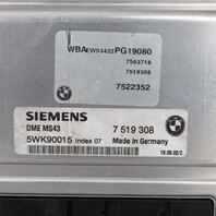 2001-2003 BMW 330xi M54 Engine Computer Module ECM ECU DME 12147522352 OEM Used