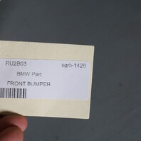 2014-2016 BMW 528i 535i 550i F10 Front Bumper Cover White 51117332681 OEM Used