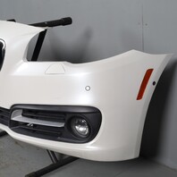 2014-2016 BMW 528i 535i 550i F10 Front Bumper Cover White 51117332681 OEM Used