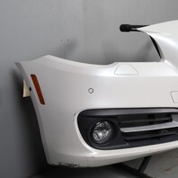 2014-2016 BMW 528i 535i 550i F10 Front Bumper Cover White 51117332681 OEM Used