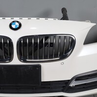 2014-2016 BMW 528i 535i 550i F10 Front Bumper Cover White 51117332681 OEM Used