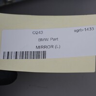 2007 BMW X5 Parts find and trash mirror glass is bad