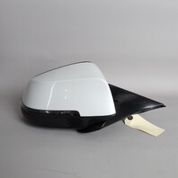 2014-2016 BMW 528i 535i Right Side View Door MIrror 51167350704 OEM Used