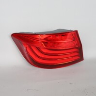 2014-2016 BMW 528i 535i 550i M5 F10 Left Tail Light 63217312707 OEM Used