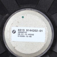 2008-2013 BMW 328i 335i M3 X1 Floor Speaker Subwoofer Pair 65139143143 OEM Used