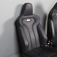 15-20 BMW M4 F82 Front Sport Seats Right Left Black Merino Leather OEM Used NOTE