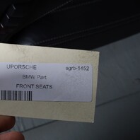 15-20 BMW M4 F82 Front Sport Seats Right Left Black Merino Leather OEM Used NOTE