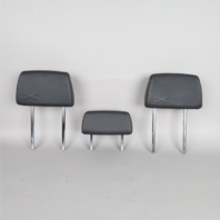 2011-2018 BMW X3 X4 Rear Seat Headrest Set "X" Logo 52107368473 OEM Used