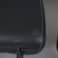 2011-2018 BMW X3 X4 Rear Seat Headrest Set "X" Logo 52107368473 OEM Used