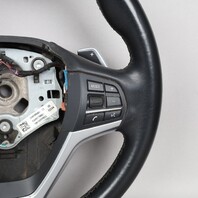 2014-2019 BMW X5 X6 3 Spoke Steering Wheel 32306877870 OEM Used