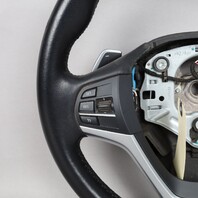 2014-2019 BMW X5 X6 3 Spoke Steering Wheel 32306877870 OEM Used