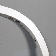 2014-2018 BMW X5 Left Rear Fender Flare Arch Flare White 51777378577 OEM Used