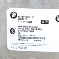 2007 BMW X5 Bluetooth Telematics Module 84109126534 OEM Used