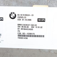 2007 BMW X5 Bluetooth Telematics Module 84109126534 OEM Used
