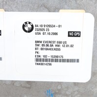 2007 BMW X5 Bluetooth Telematics Module 84109126534 OEM Used