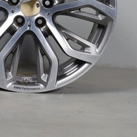 2011-2019 BMW X5 X6 Wheel 21 X 10 Style 375 Rim BENT AS IS