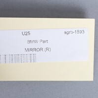 2009-2011 BMW 328i 335i Right Door Mirror 51167282528 Space Grey OEM Used