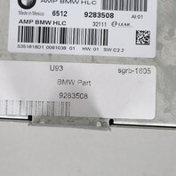 2009-2012 BMW X5 X6 Amp Amplifier Lear Hifi 65129283508 OEM Used