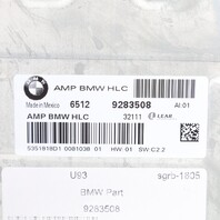 2009-2012 BMW X5 X6 Amp Amplifier Lear Hifi 65129283508 OEM Used