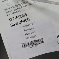 2012-2019 BMW M5 M6 Front Subframe Suspension CrossmemberOEM 31112283903