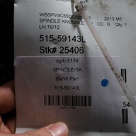 2012-2018 BMW M5 M6 Left Front Spindle Knuckle Hub Bearing OEM 31212284053