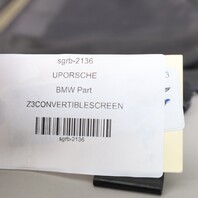 1996-2002 BMW Z3 E36 Wind Screen Deflector OEM 82159408546