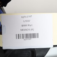 2001-2003 BMW 323i 325i 330i Sedan Right Door Mirror 51167003426 OEM