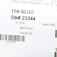 2005-2007 BMW 525i 530i 545i 550i M5 Right Xenon Headlight 63127160158 OEM