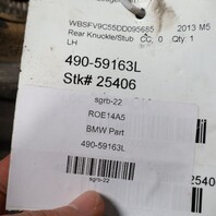 2012-2016 BMW M5 M6 Left Rear Spindle Knuckle Hub 33322284141 OEM