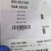 2013-2018 BMW 320i 328i 335i Sedan xDrive Right Rear Spindle Knuckle Hub OEM