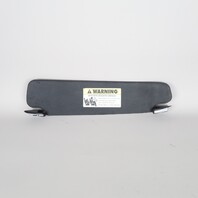 2003-2008 BMW Z4 E85 Right Passenger Sun Visor Black OEM 51167153230