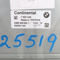 2011-2012 BMW 128i 328i Engine Computer Module ECU ECM DME MSV80.1 OEM