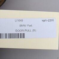 1996-2002 BMW Z3 Right Interior Door Pull Handle 51418398734 OEM