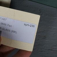 2016-2022 BMW 750i Right Rear Door Glass Window 51358497202 OEM
