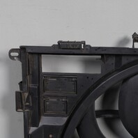2012-2016 BMW 528i Radiator Cooling Fan Shroud 17418642161 OEM Used