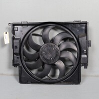 BMW 328i 335i 428i 435i Radiator Cooling Fan With Shroud 17428641964 OEM Used
